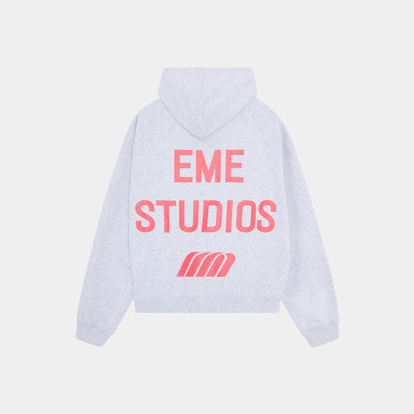 Posse Heather Grey Oversized Hoodie Hoodie eme   