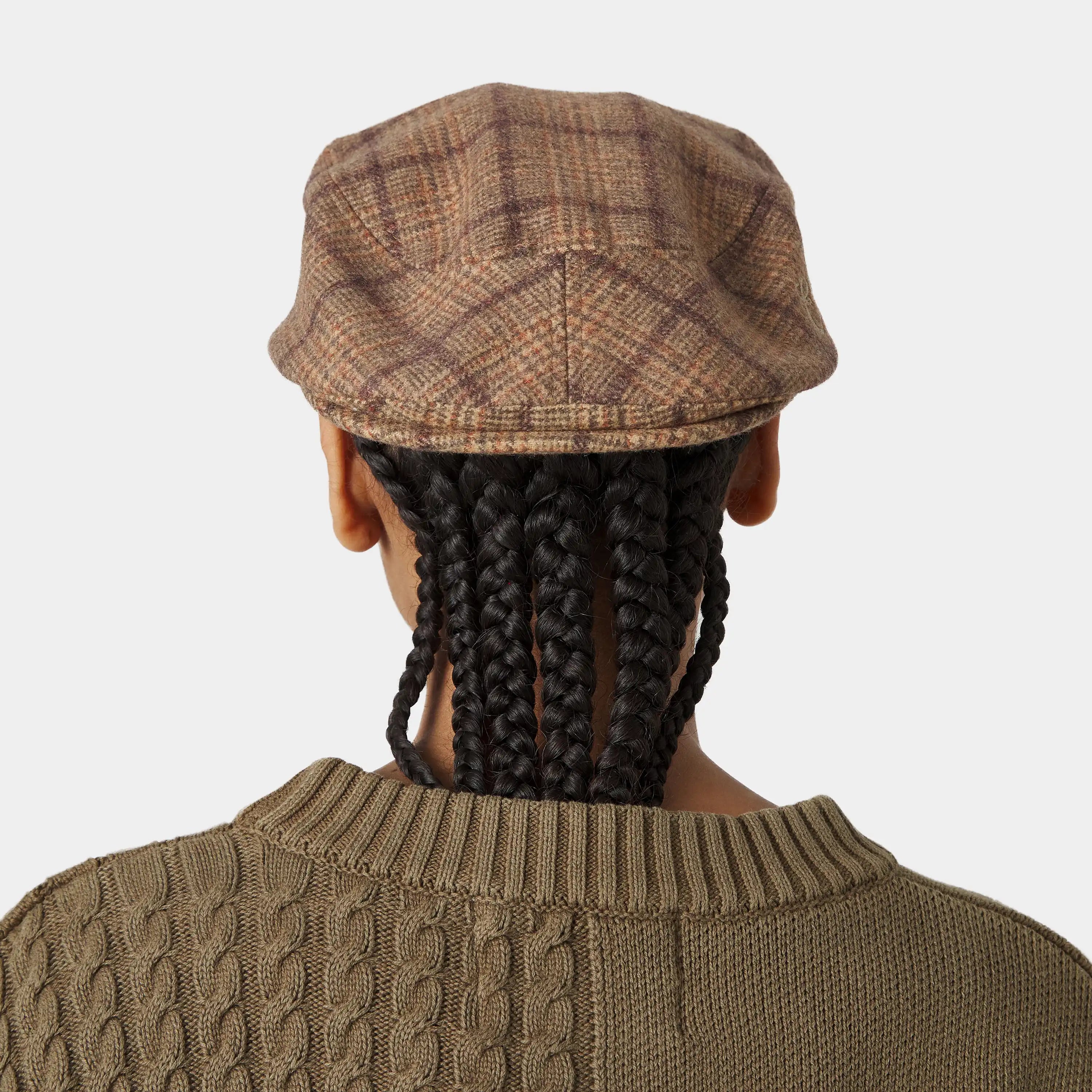 Lister Quilt Beret Headwear Eme Studios