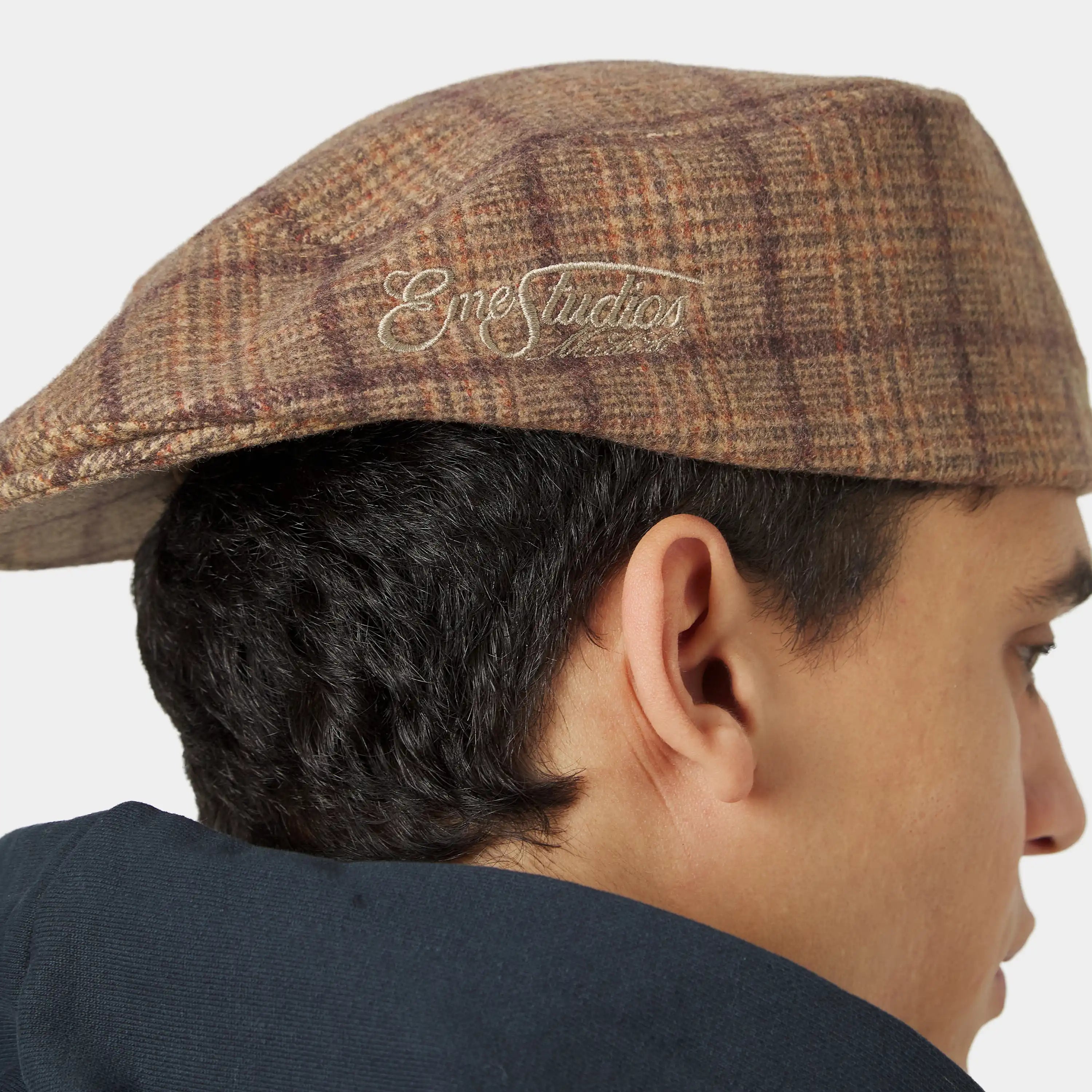 Lister Quilt Beret Headwear Eme Studios