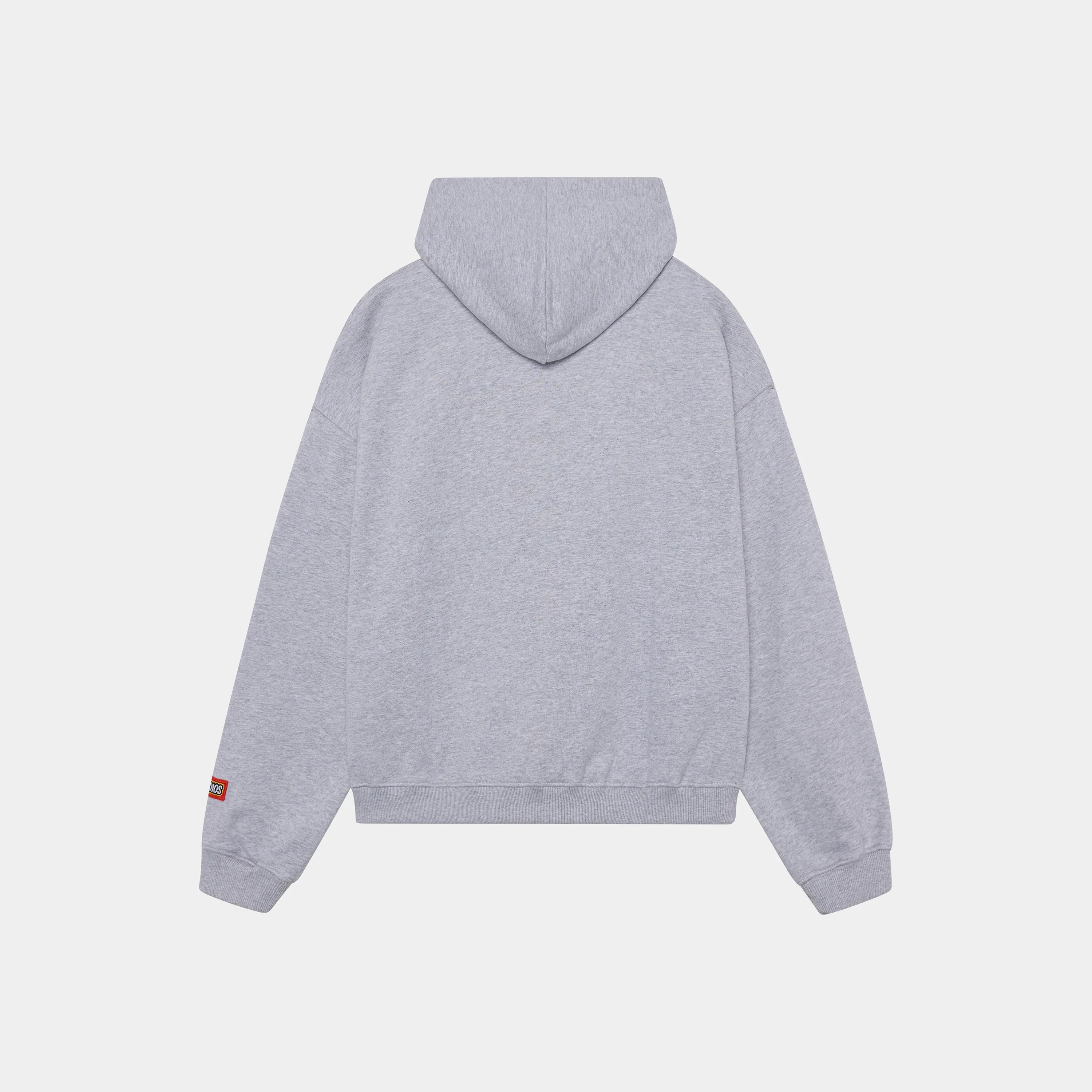 Brick Heather Grey Hoodie – Eme Studios