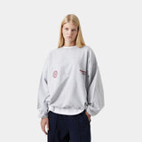 Buckler Heather Oversized Crewneck Crewneck eme   