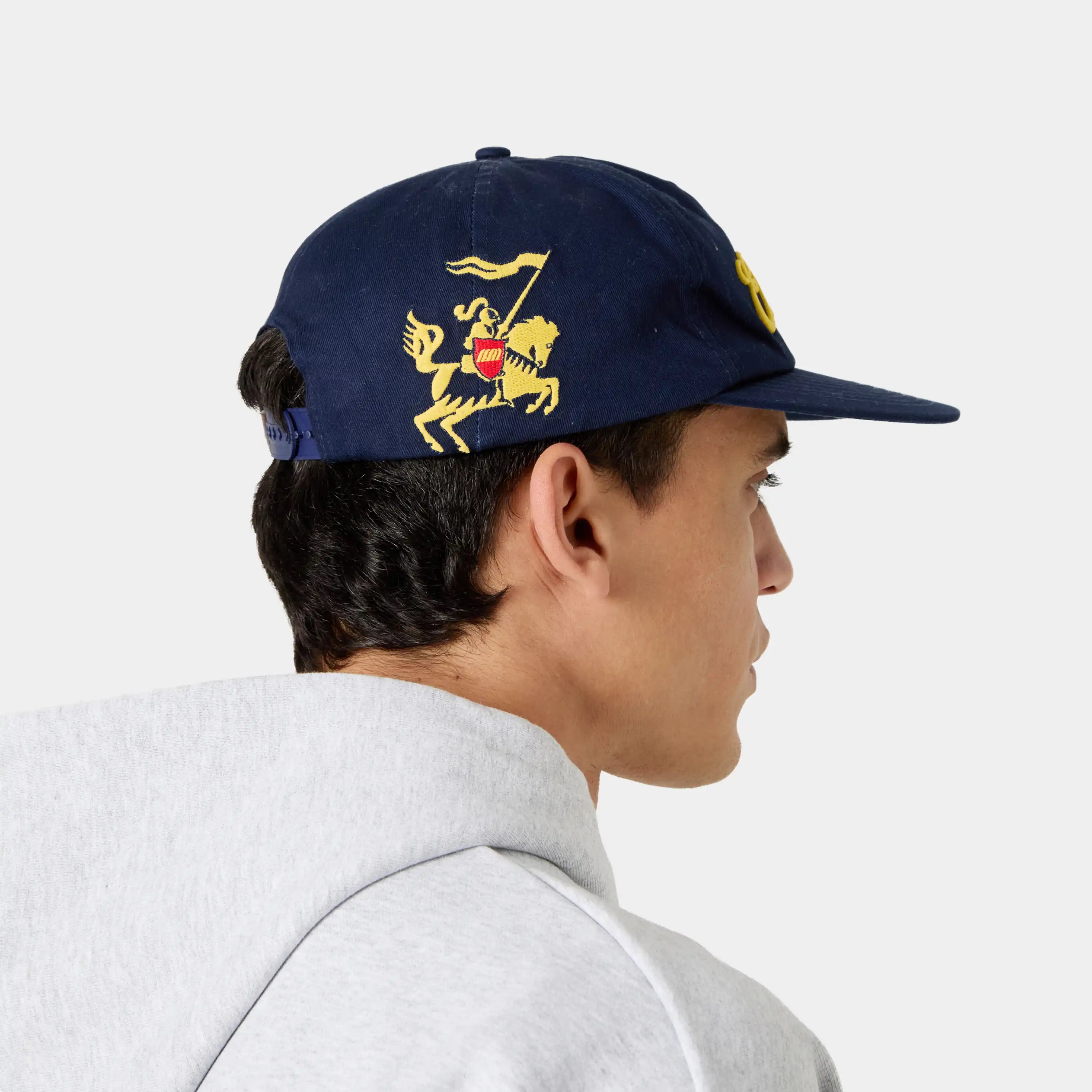 Lister Navy Cap Headwear Eme Studios