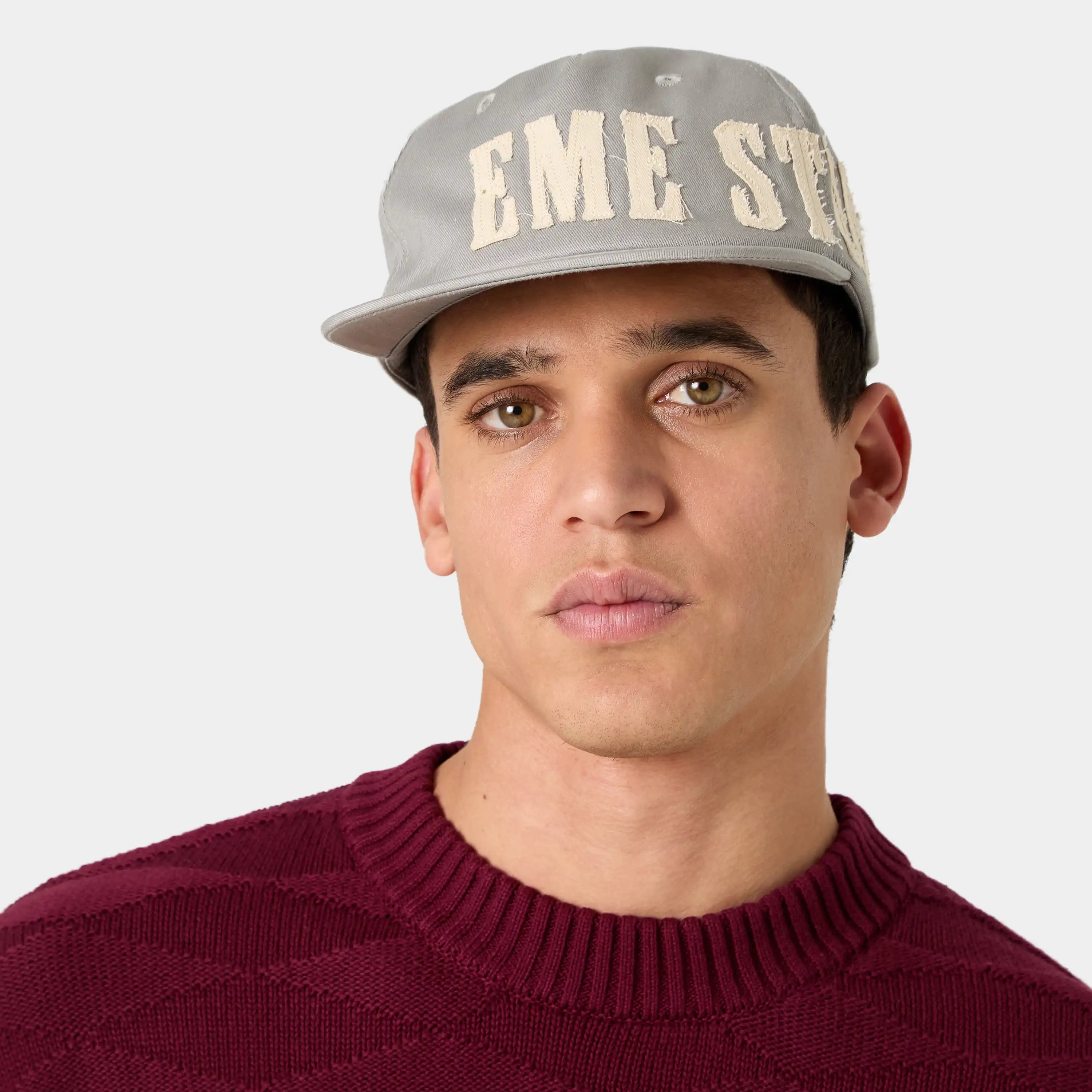 Desire Heather Grey Cap Headwear Eme Studios