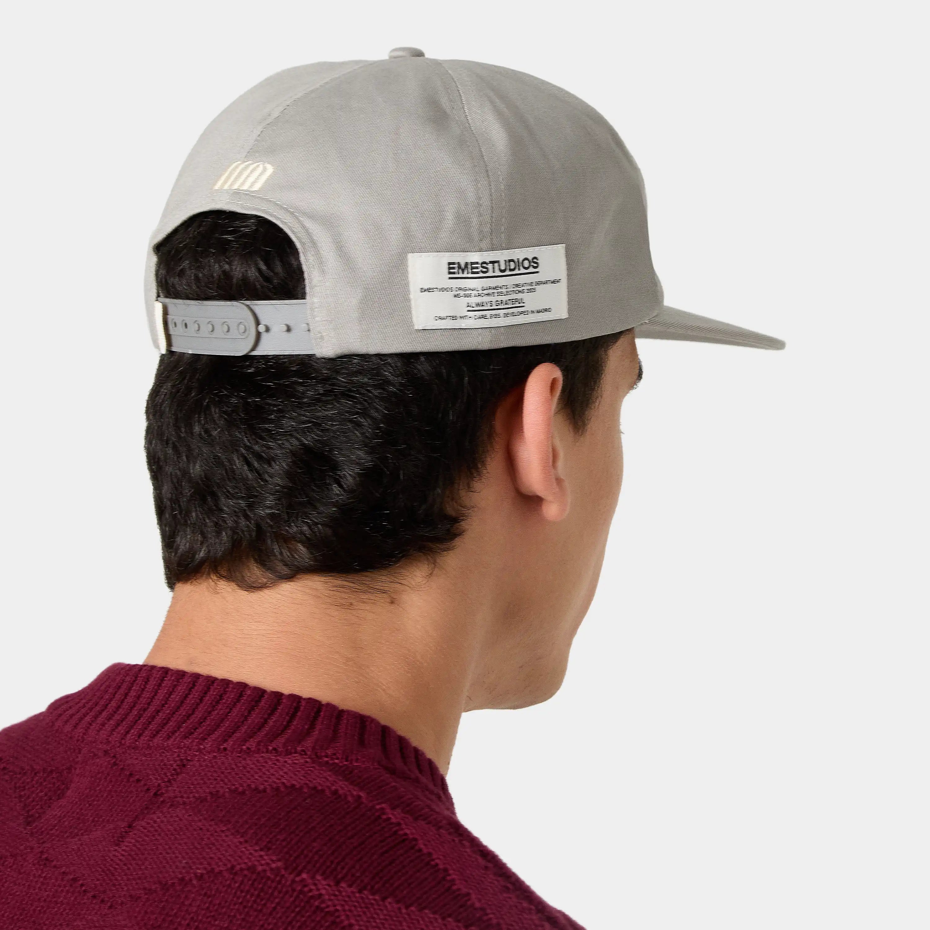Desire Heather Grey Cap Headwear Eme Studios