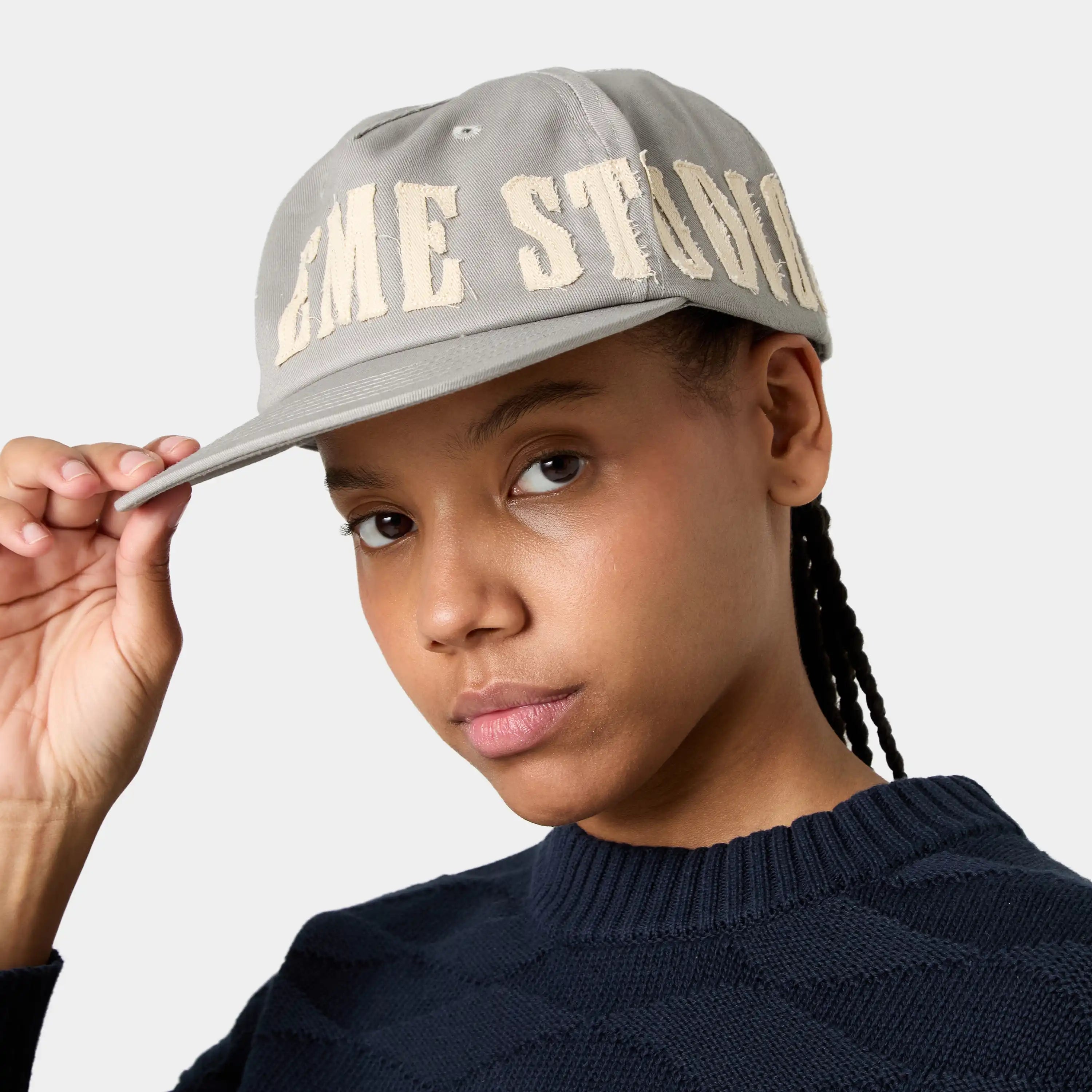 Desire Heather Grey Cap Headwear Eme Studios