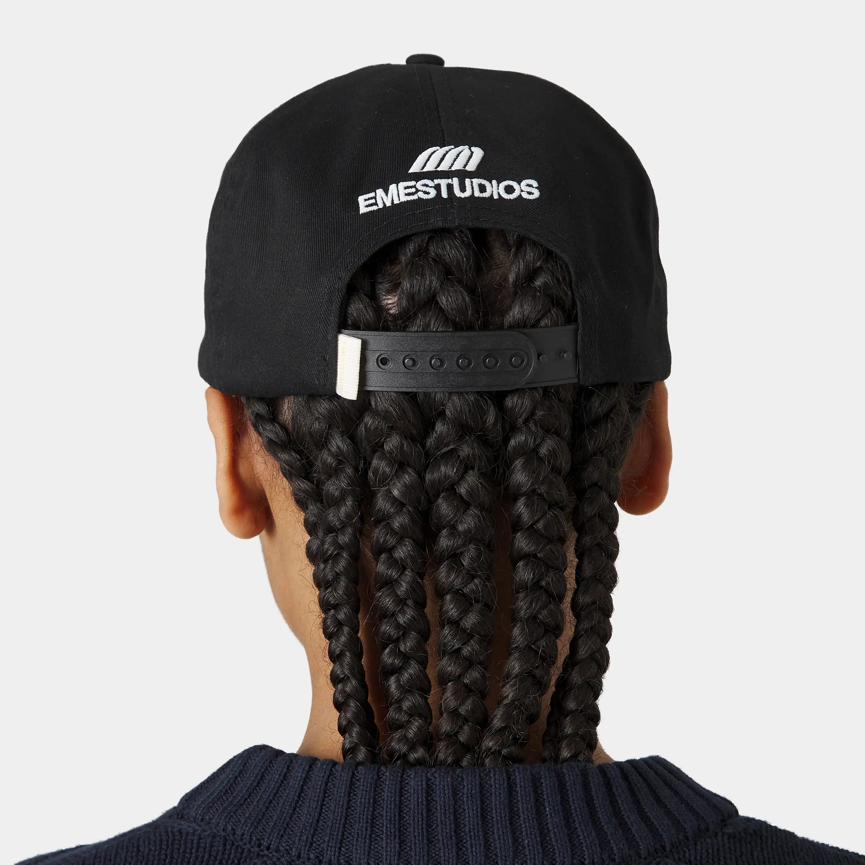 Half Black Cap Headwear Eme Studios