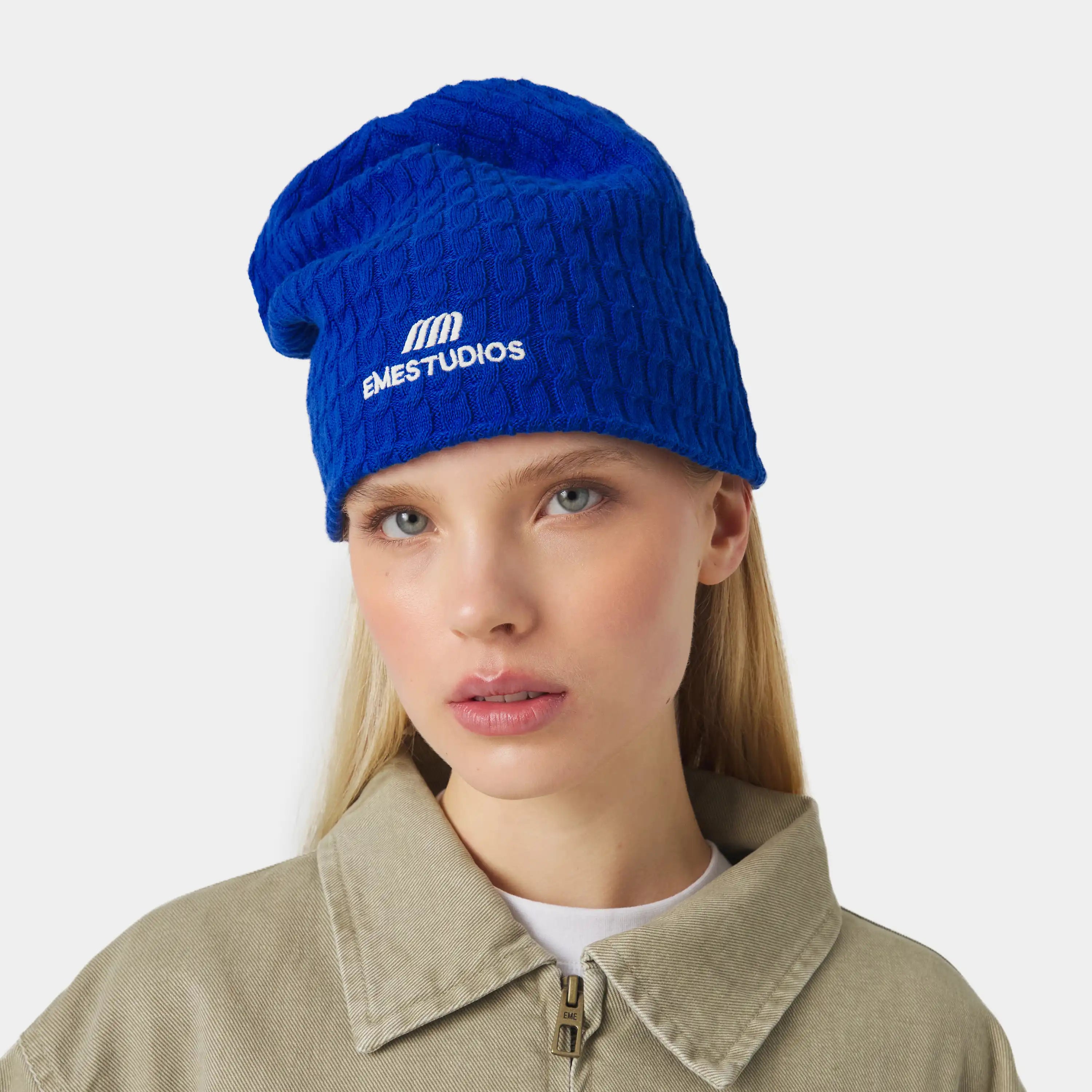 Braide Sodalite Beanie Headwear Eme Studios