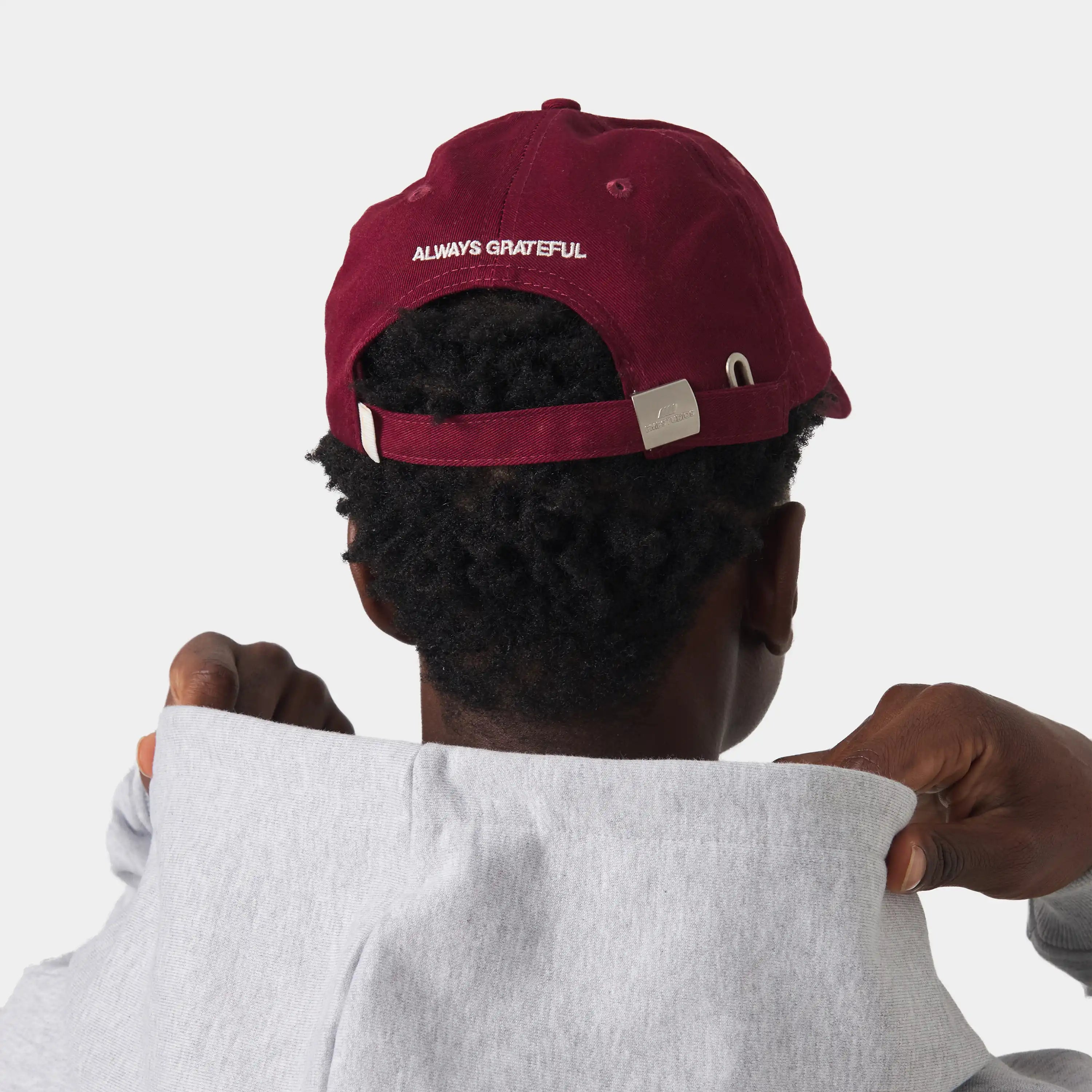 Hills Burgundy Cap Headwear Eme Studios