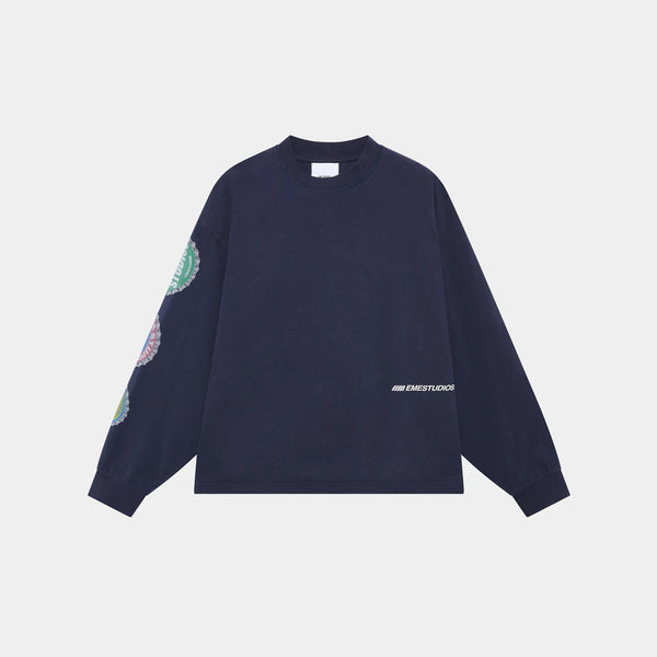 Caps Navy Long Sleeve Long Sleeve eme