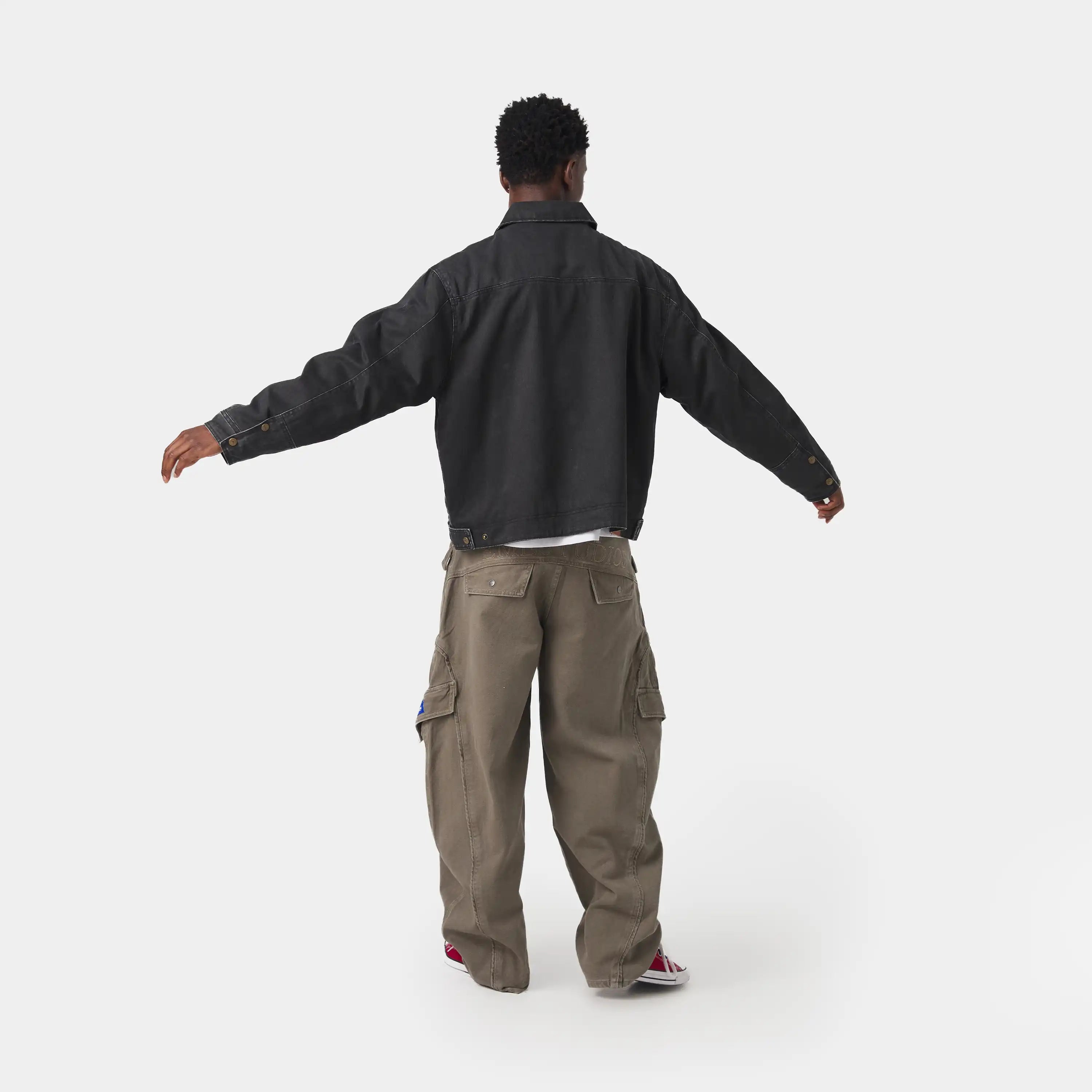 Metro Black Workwear Jacket Outerwear Eme Studios