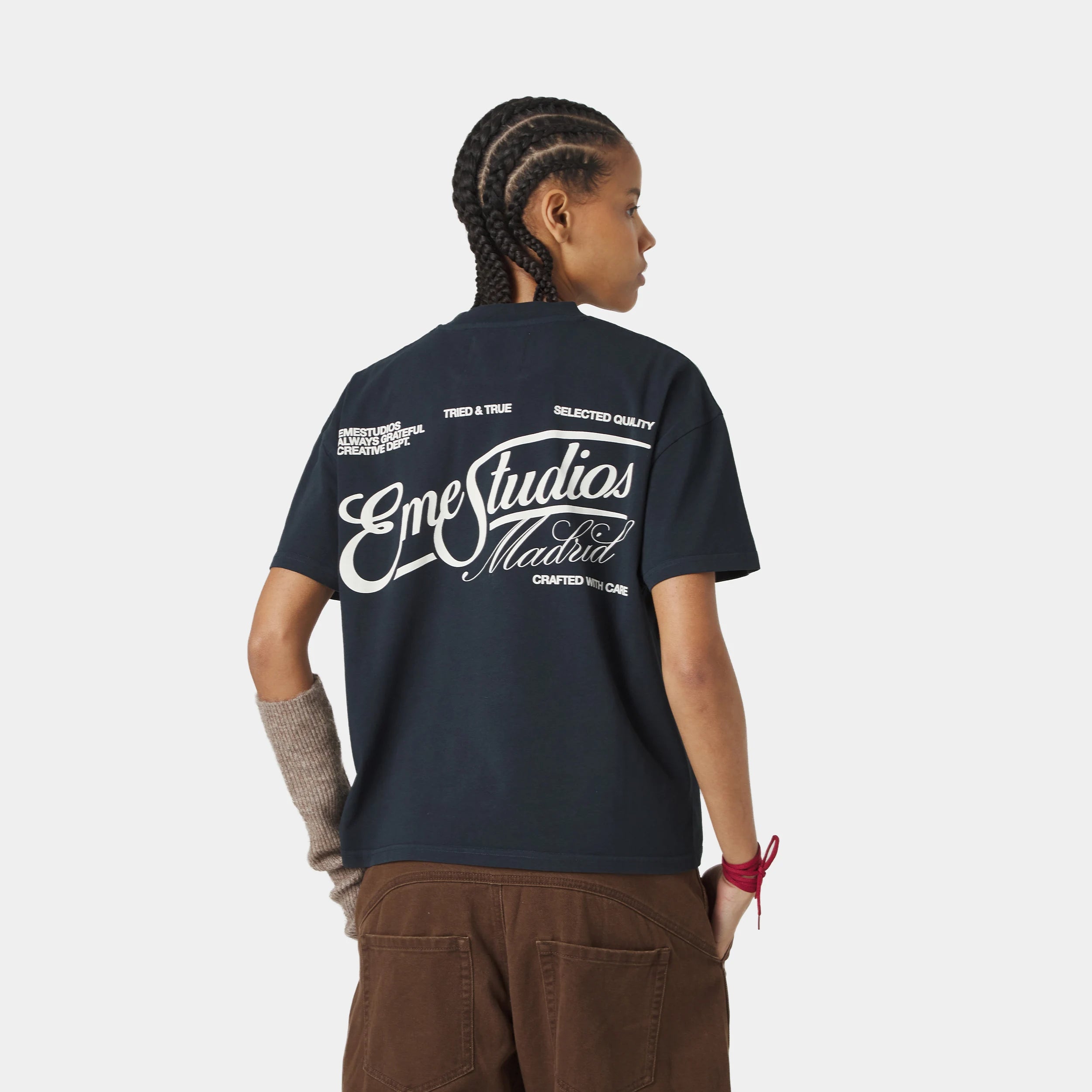 Tried & True Navy Oversized Tee