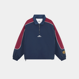 Rad Navy Half Zip Jacket eme