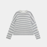 Lié Grey Oversized Knit Knit eme