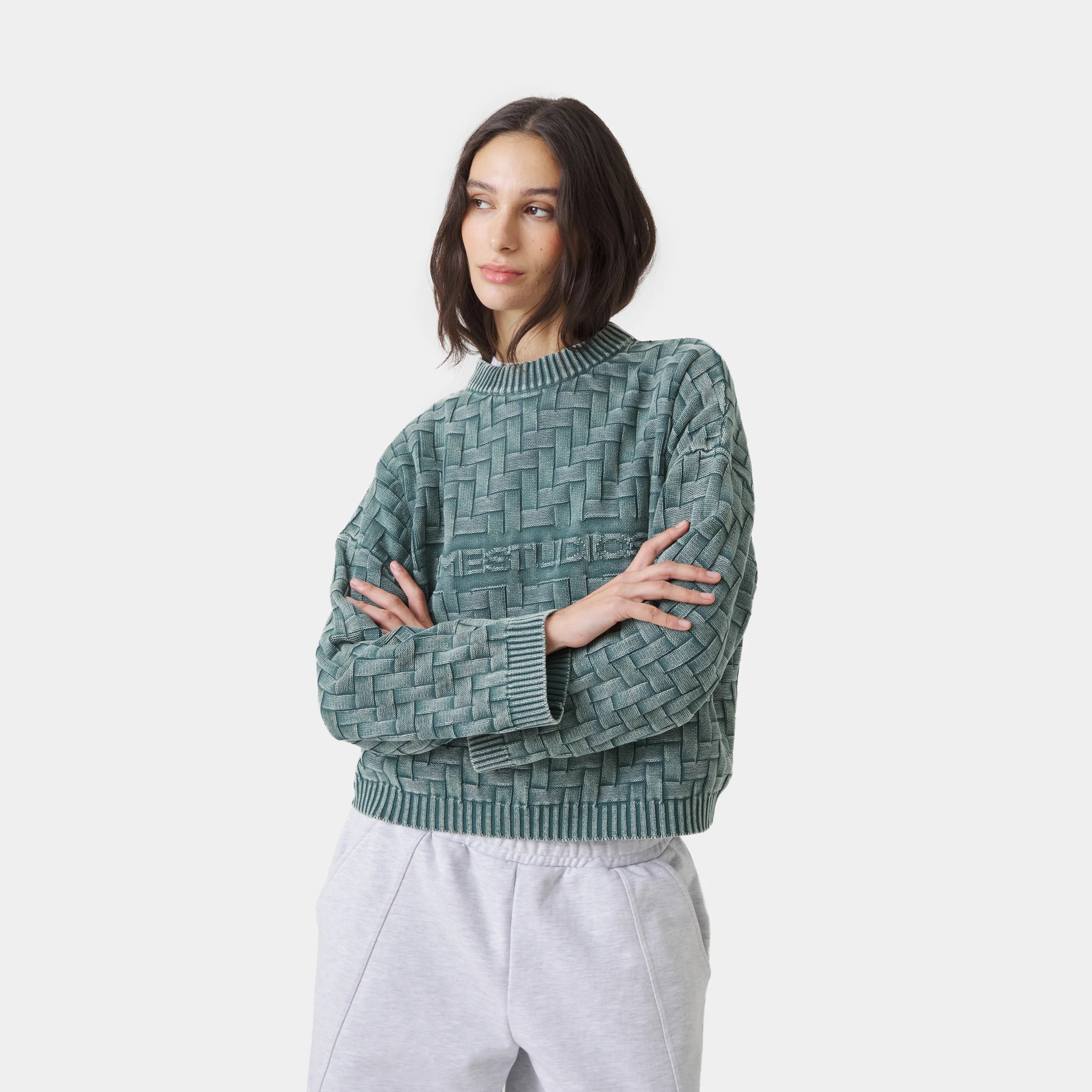 Brick Mountain Knit Sweater