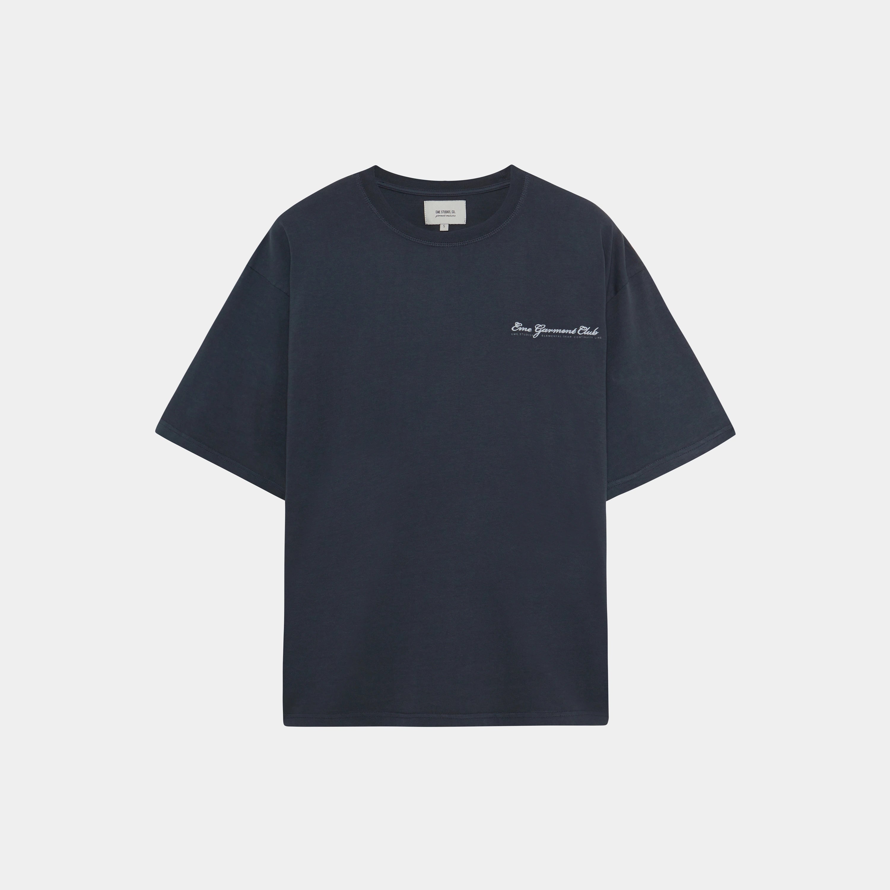 Loungewear Navy Oversized Tee Camiseta eme   