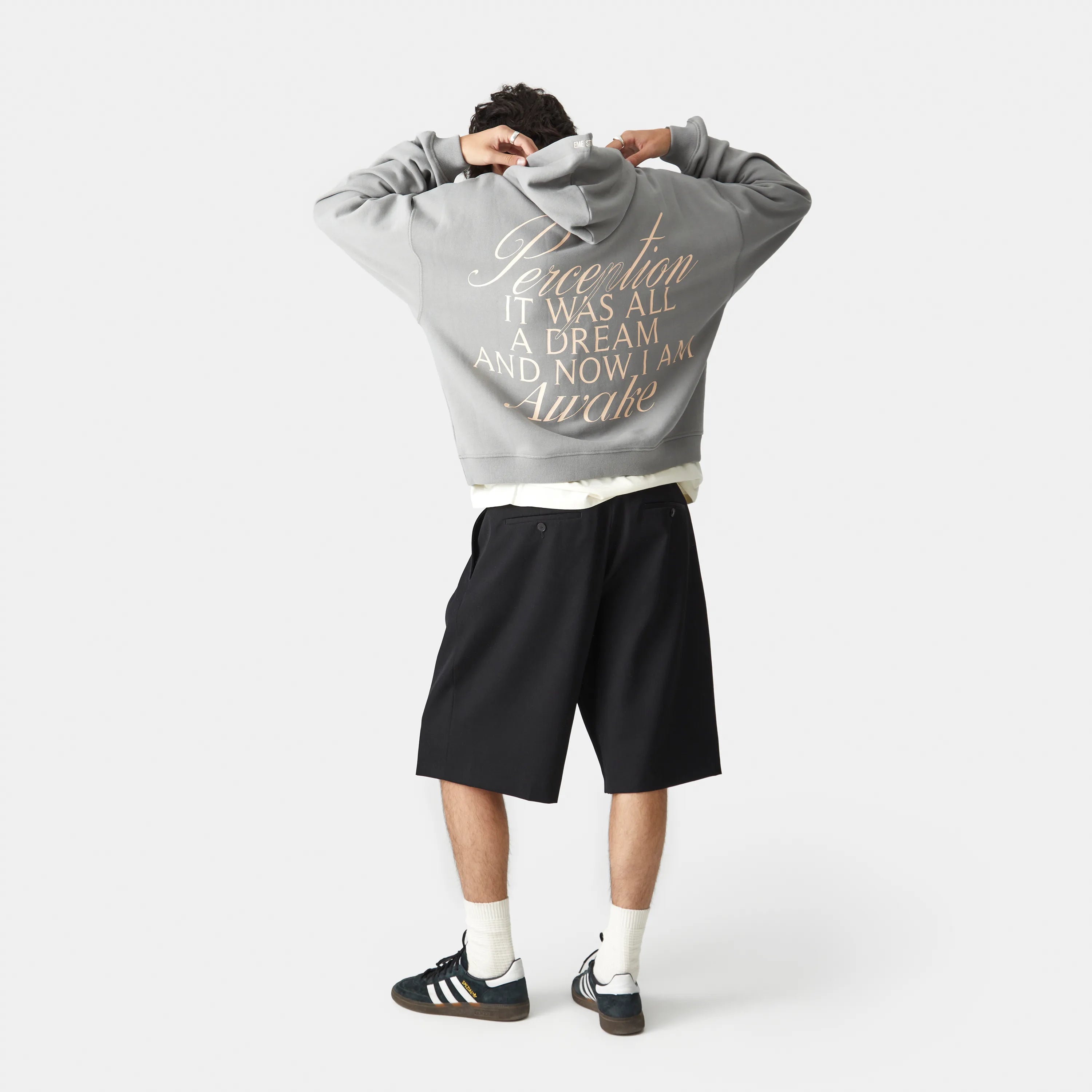 Perception Pebble Oversized Hoodie Hoodie eme   