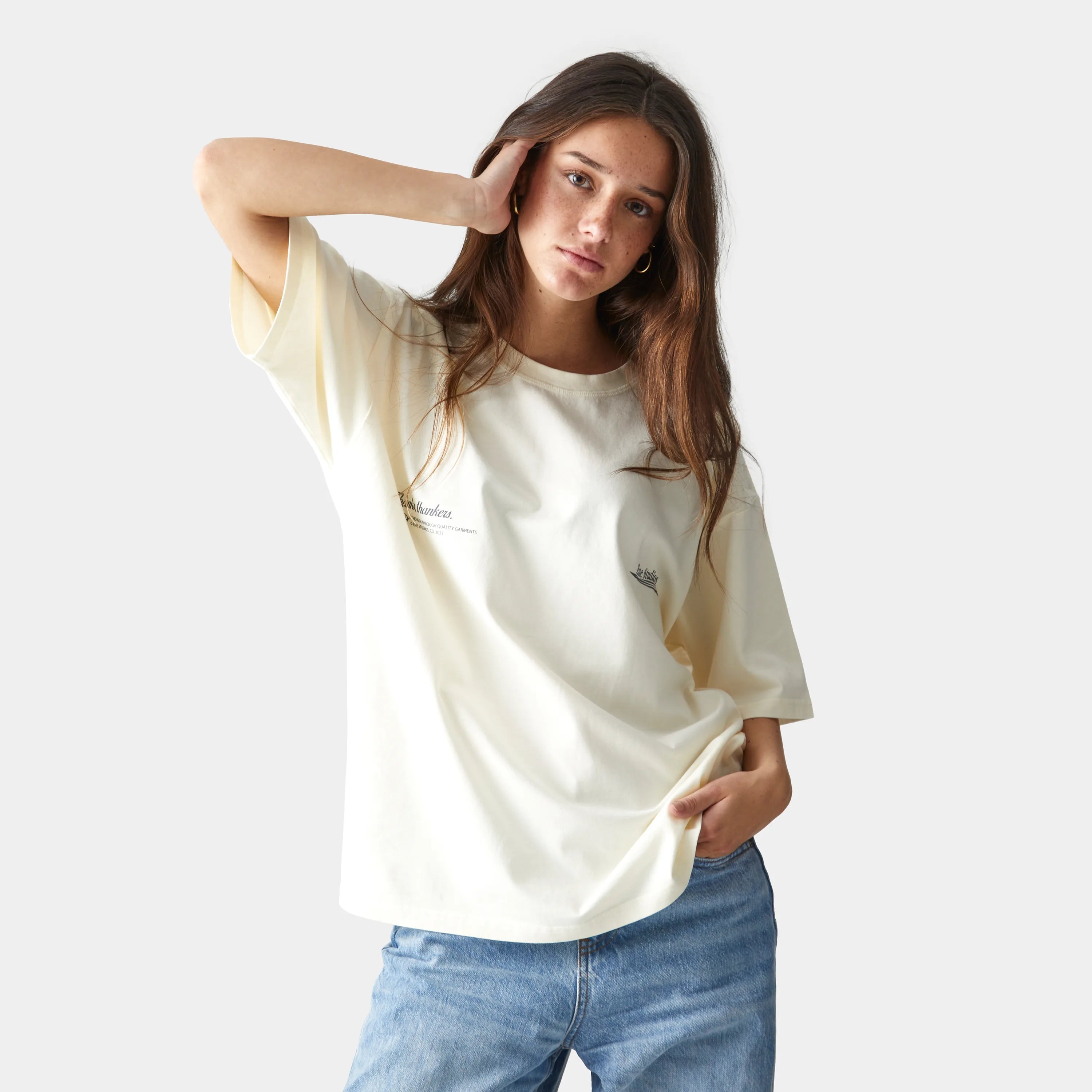 Rush Off Sand Oversized Tee Camiseta eme   