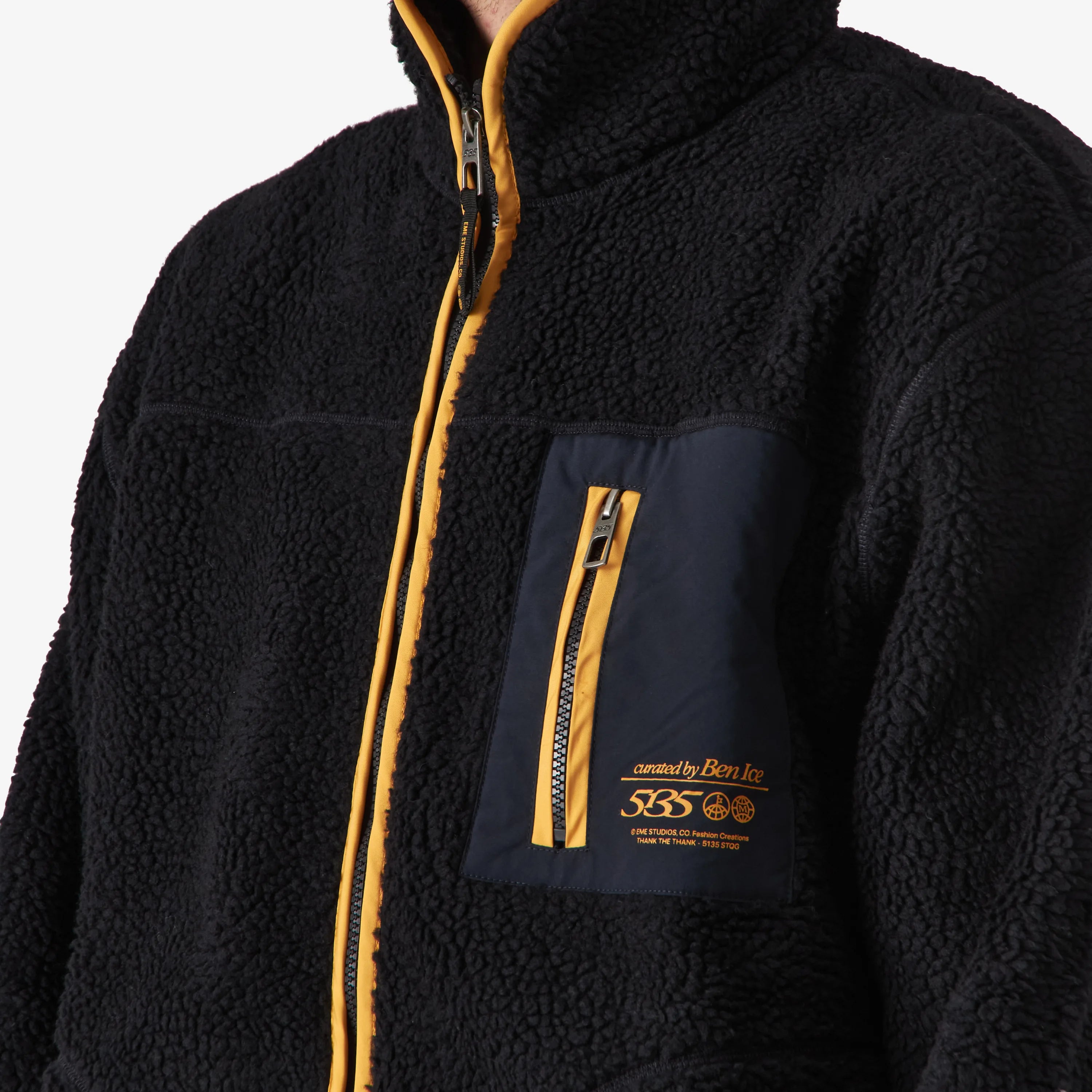 Antarctic Navy Sherpa Fleece Sherpa Fleece eme   